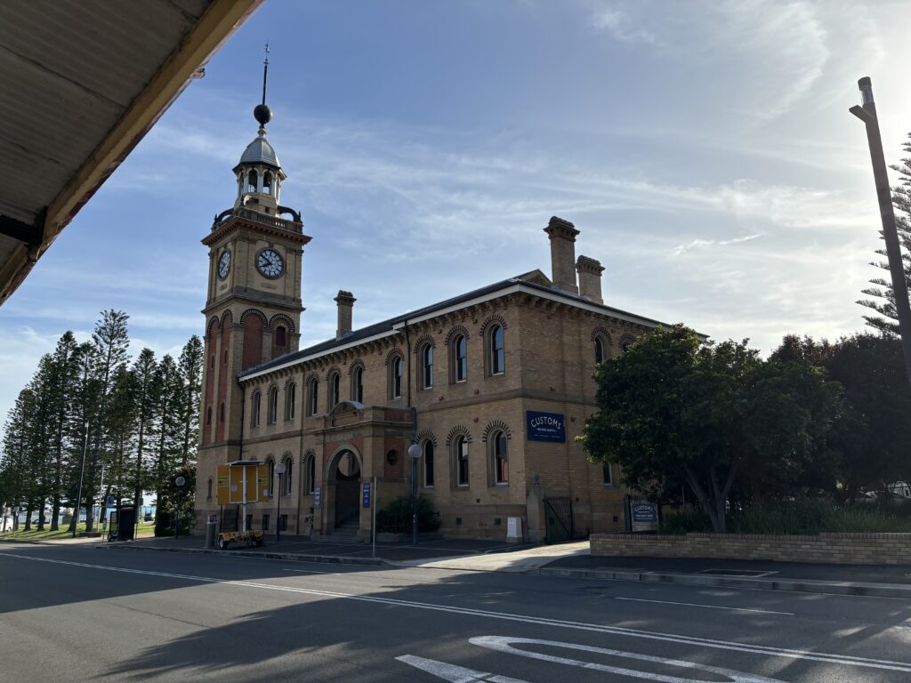 A photo of Customs House in Newcastle, now a hotel.